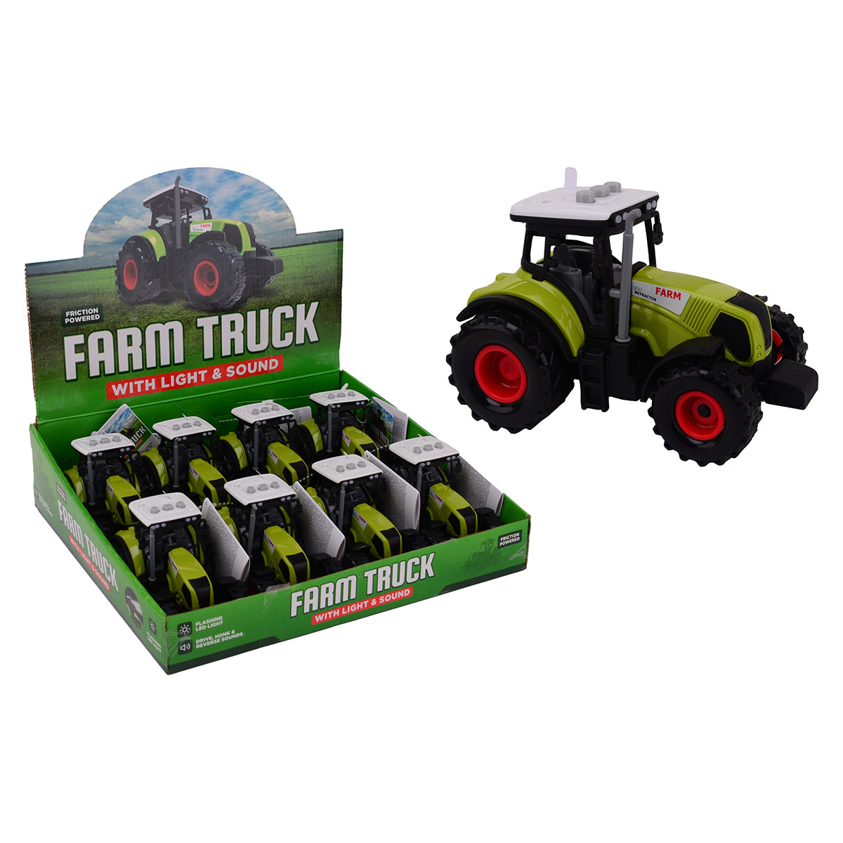 LUMIÈRE ET SON DU TRACTEUR SUR L'ÉCRAN 🔶