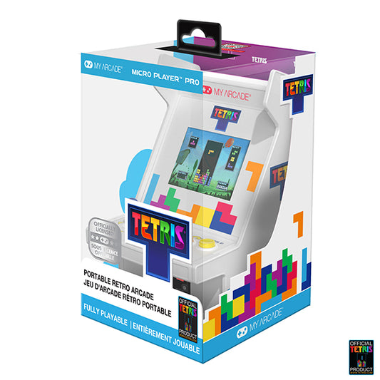 MICROGIOCATORE RETRO TETRIS PRO ๐ถ