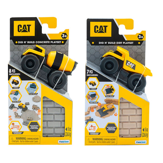 JEU DE VÉHICULES DE CONSTRUCTION CAT ASS. 🔶