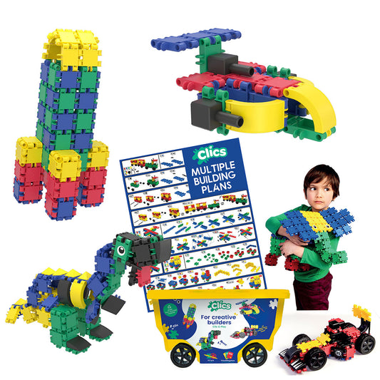 BOÎTE DE ROULEAUX CLICS 377 PIÈCES 🔶