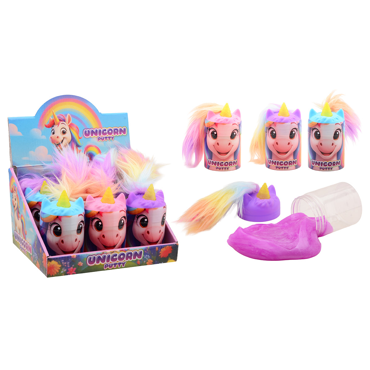 LICORNE SLIME ASSORTI