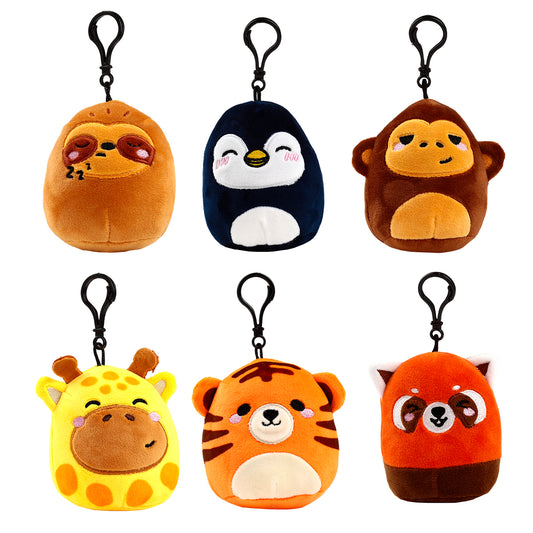 SQUIDGLYS ZOO ANIMALS โ PELUCHE (ASORTITI) ๐ถ