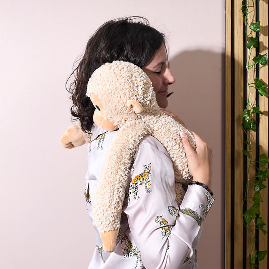 SCIMMIA DI PELUCHE APPESANTITA ๐ถ