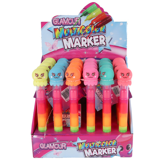 STYLO LUMINEUX OCTOPUS - (ASSORTIS) 🔶