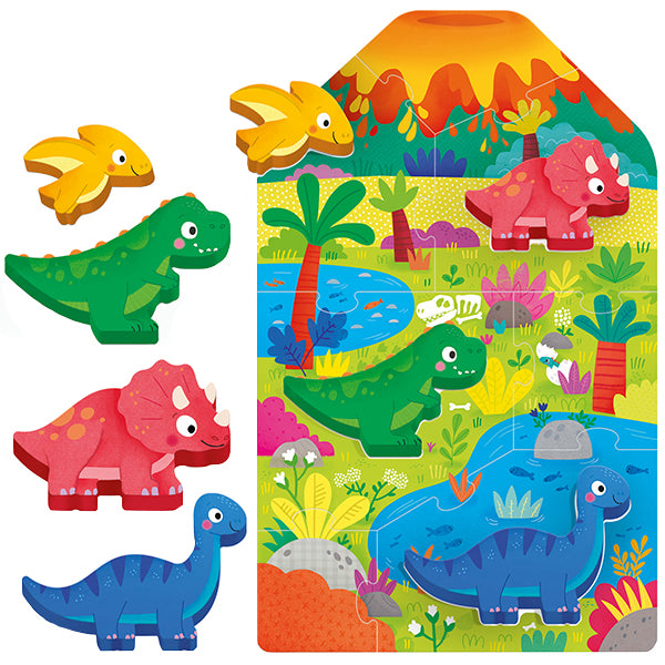 PRIMO PUZZLE – DINOSAURI 🔶