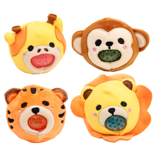 QUEASY SQUEEZIES ANIMAUX DU ZOO - ASSORTIS 🔶