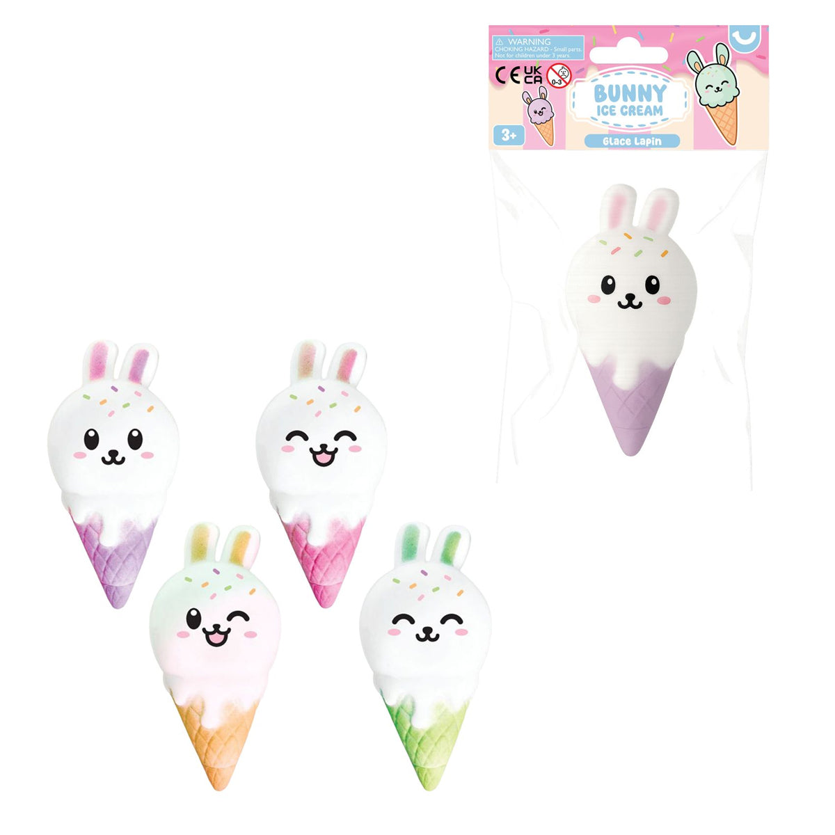 LAPIN SQUISHY GLACE ASSORTI