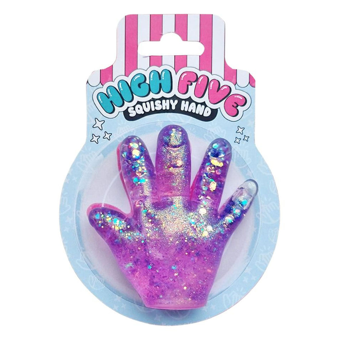 GLITTER SQUISHY ASSORTIS À LA MAIN