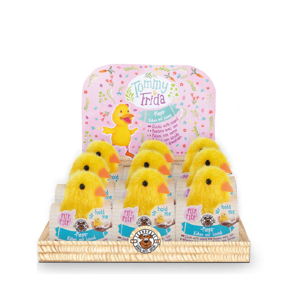 PIEPS POULET EN PELUCHE AVEC SON 🔶
