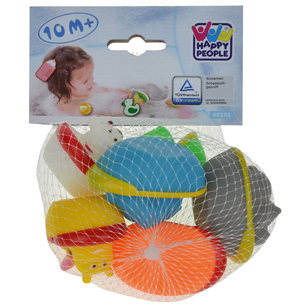 6 PETITS BATEAUX DE BAIN DE 7 CM 🔶