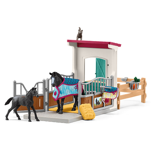 PFERDEBOX MIT STUTE UND FOHLEN - SCHLEICH 🔶