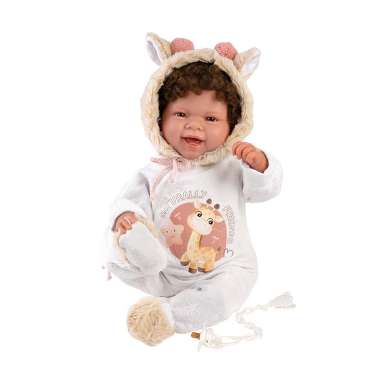 TALA PUPPE MIT LOCKEN 44CM
