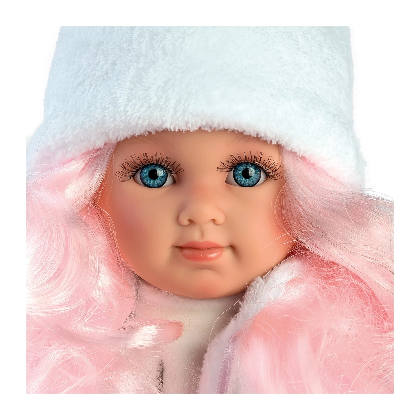 PUPPE ELENA, ROSA, 35 CM