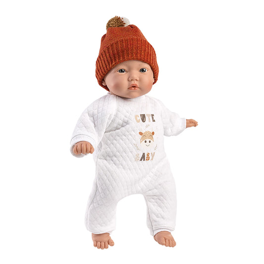 HÜBSCHES PUPPENOVERALL 32 CM