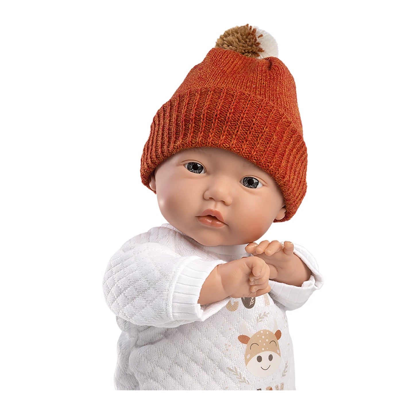 HÜBSCHES PUPPENOVERALL 32 CM