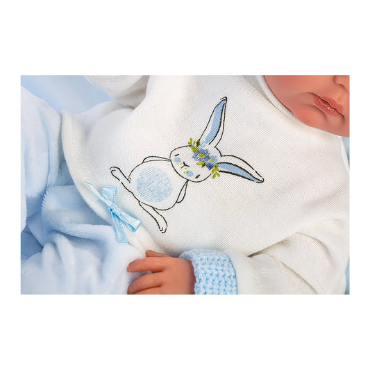BABY BLAU 35CM