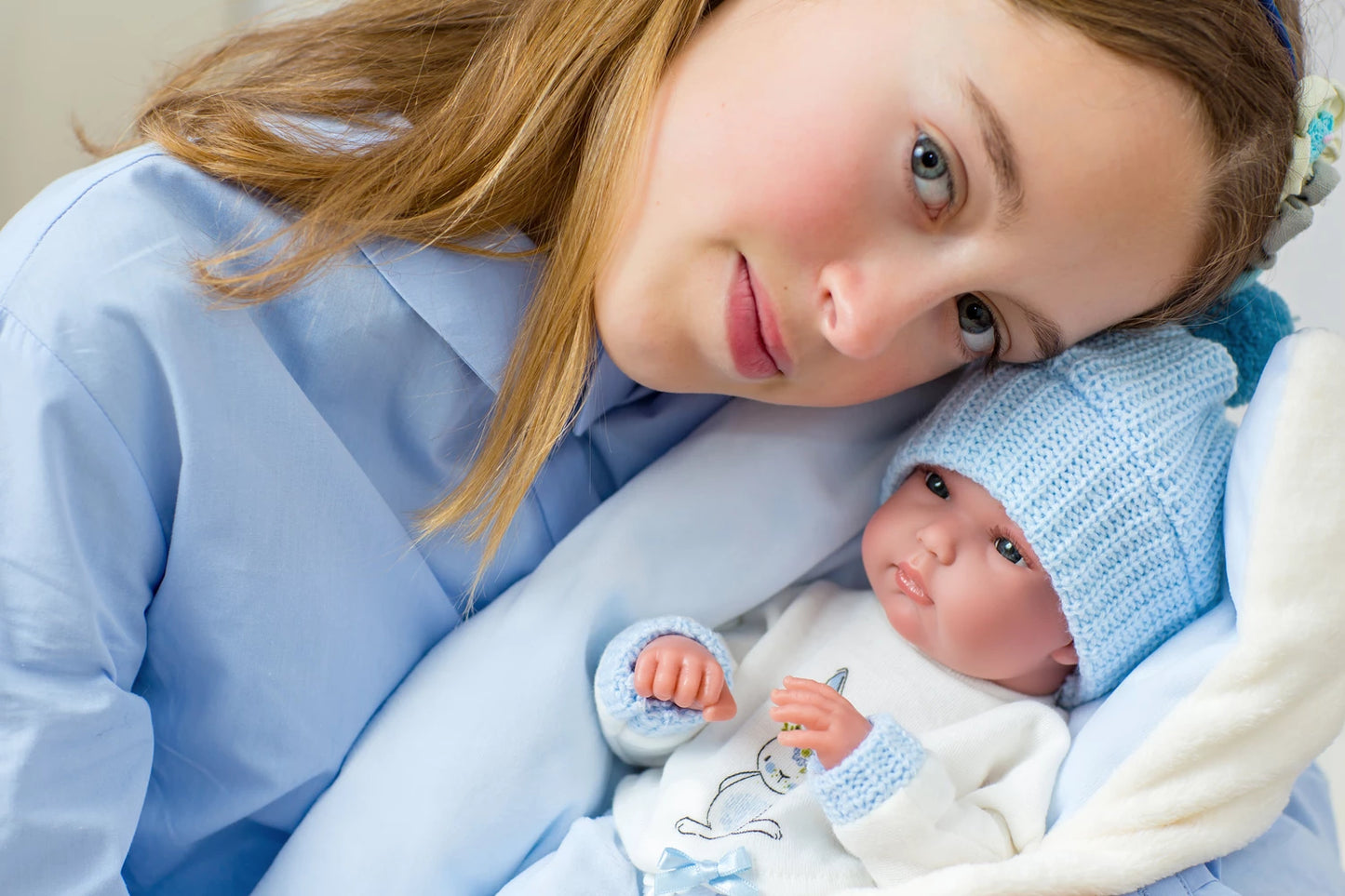 BABY BLAU 35CM