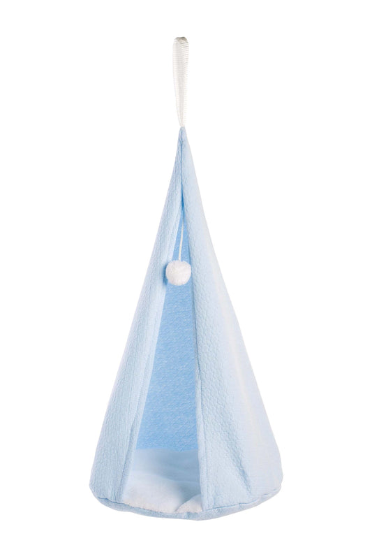 SCHAUKELPUPE BLAU 35 CM