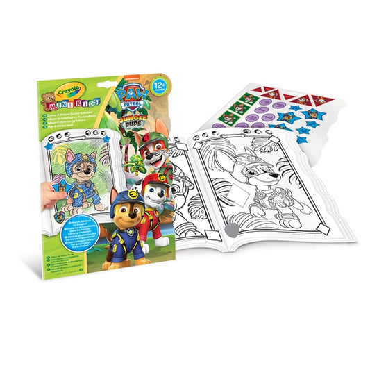 LIBRO DI ATTIVITÀ DA COLORARE E ADESIVI DI PAW PATROL