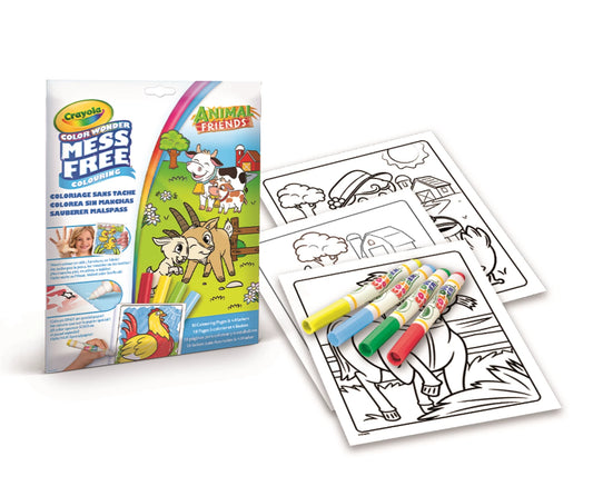 COLOR WONDER: DIVERTIMENTO DA COLORARE PER GLI AMANTI DEGLI ANIMALI