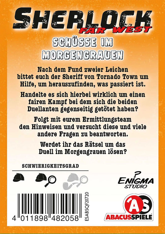SHERLOCK FAR WEST - SCHĂśSSE IN DER MORGENRĂ–TE (D)