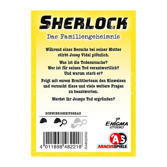 SHERLOCK - IL SEGRETO DI FAMIGLIA (D)