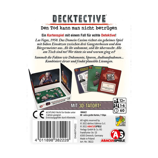 DECKTECTIVE - NON PUOI INGANNARE LA MORTE (D)