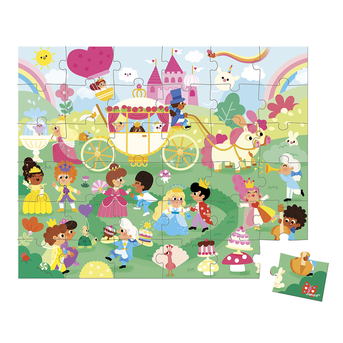 PUZZLE PRINCESSE - JANOD