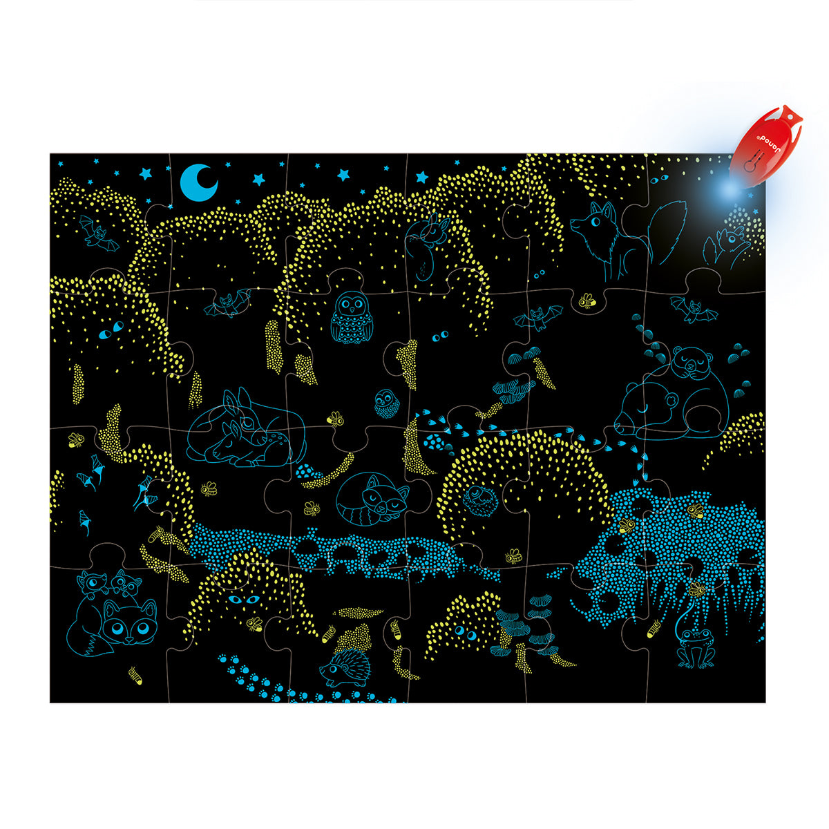 PUZZLE FORÊT MAGIQUE 24 PIÈCES 🔶