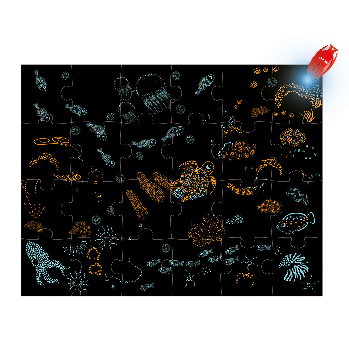 PUZZLE MAGIE OCÉAN, 24 PIÈCES 🔶