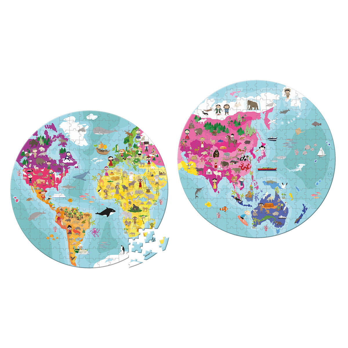 PUZZLE PLANÈTE BLEUE 208 PIÈCES 🔶