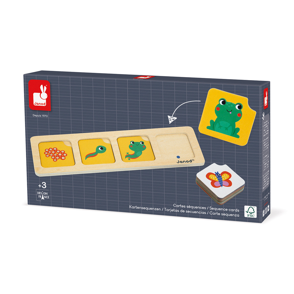 SÉQUENCE DE CARTES POUR LE JEU D'APPRENTISSAGE DANS LE JARDIN 🔶