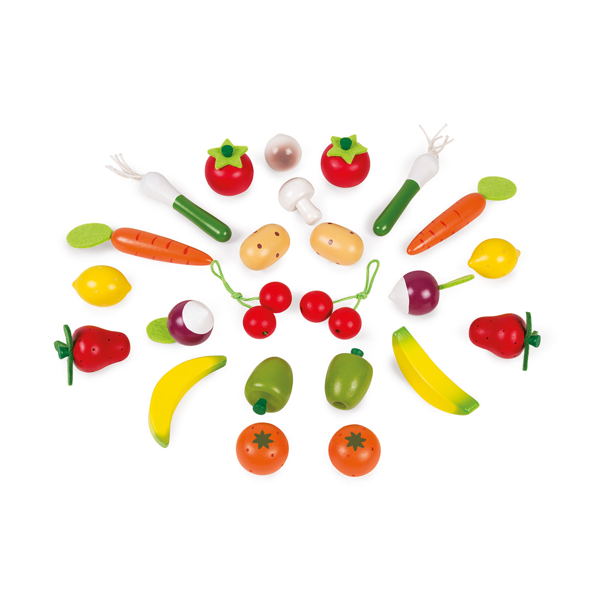CESTINO FRUTTA E VERDURA 24 PEZZI 🔶