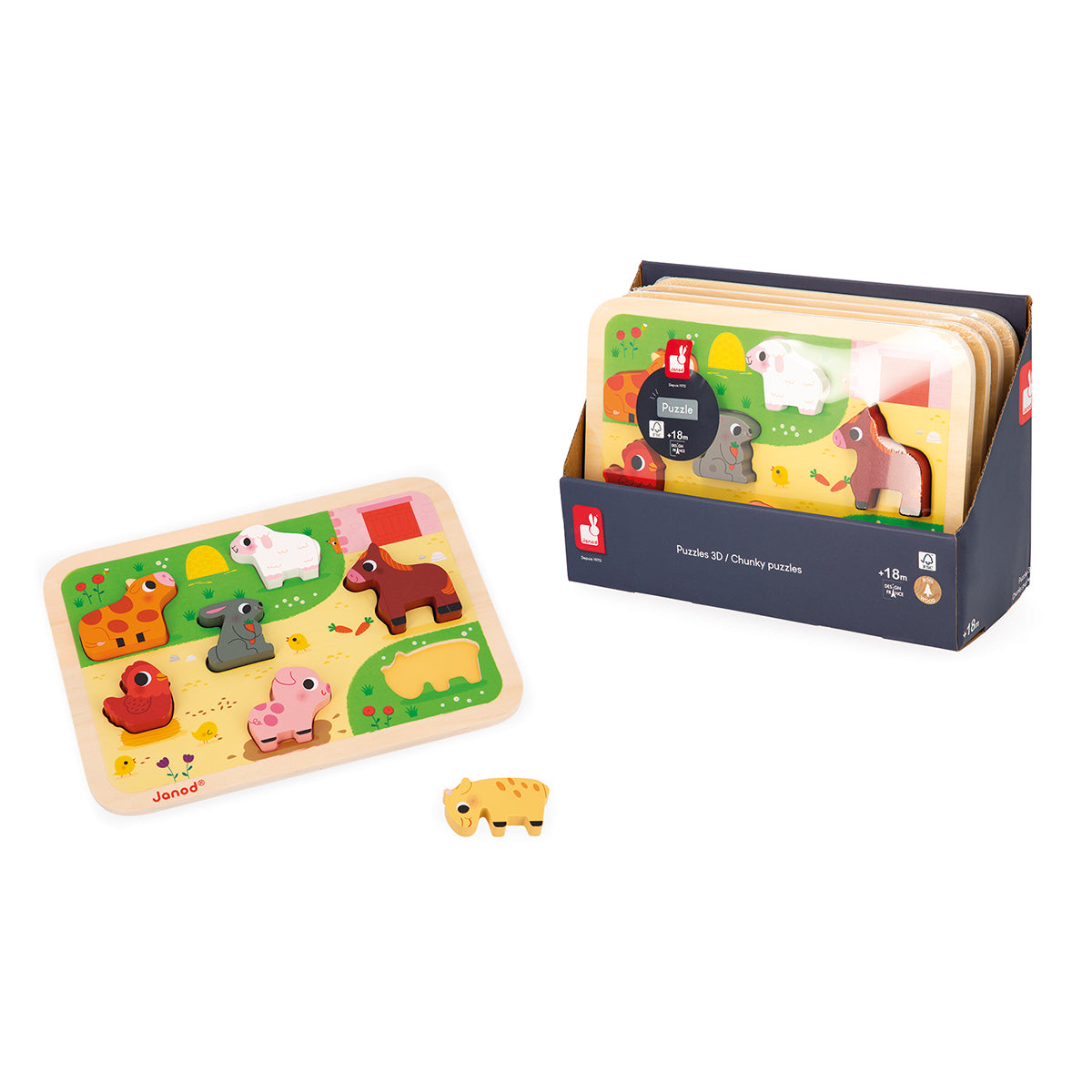PUZZLE ENCOMBRANT LA FERME 🔶