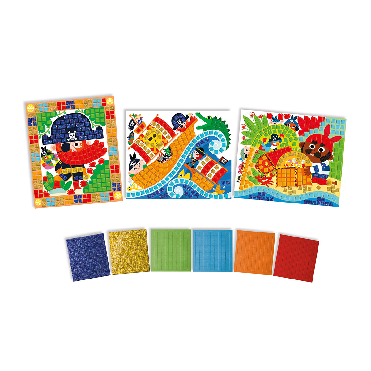 MOSAÏQUE PIRATES À PARTIR DE 5 ANS 🔶