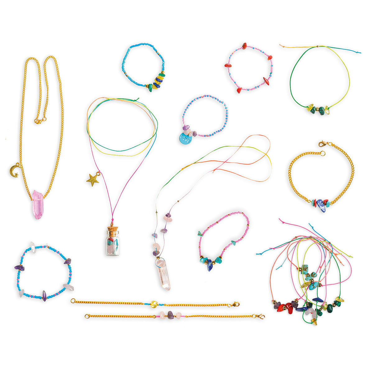 16 BIJOUX AVEC DES PIERRES PORTE-BONHEUR 🔶