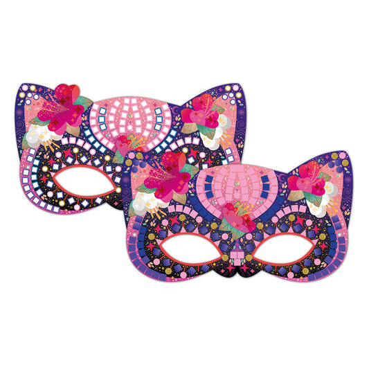 MASQUES MOSAÏQUES POUR ENFANTS À PARTIR DE 5 ANS 🔶