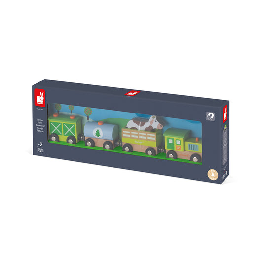 TRENO AGRICOLO CON FIGURA ๐ถ