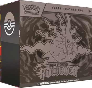 PRE ORDER 🖤 Pokémon TCG: Mega Evolution – Pitch Black Elite Trainer Box (ENG)