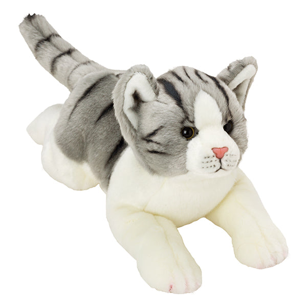YOMIKO CHAT GRIS-BLANC 36 CM 🔶