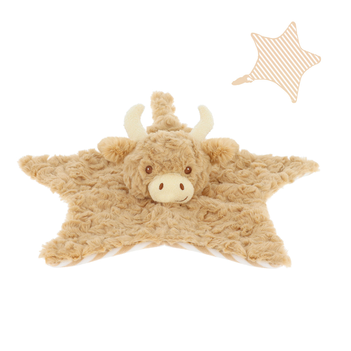 KEELECO BABY HIGHLAND KUH KOMFORTTUCH 32 CM 🔶