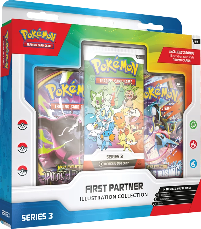 PRE ORDER - FIRST PARTNER ILLUSTRATION COLLECTION #3 - POKÉMON - INGLESE
