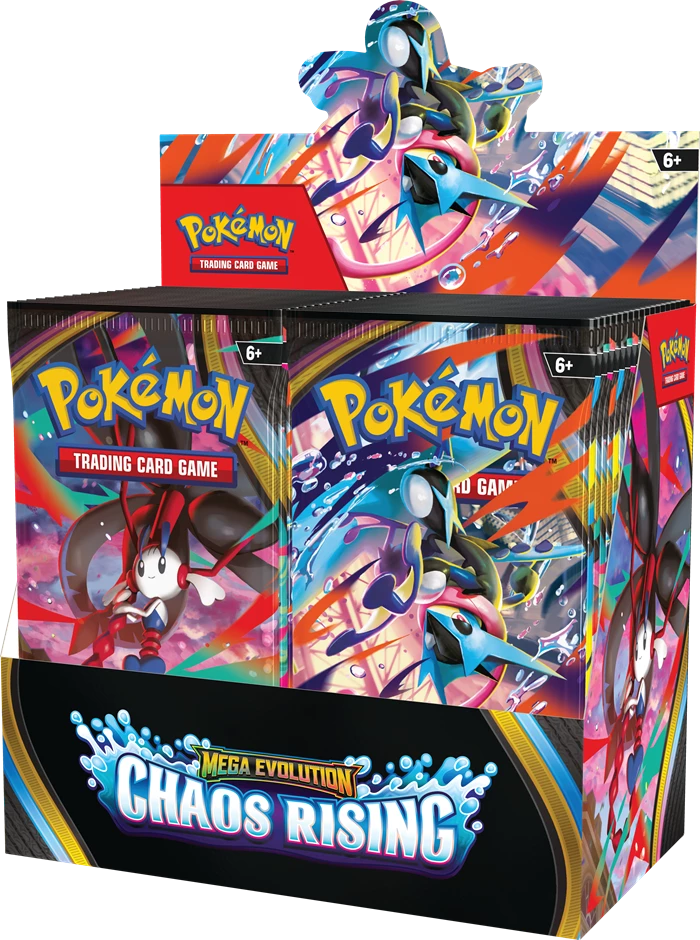 VORBESTELLUNG - BOOSTER BOX CHAOS RISING - POKÉMON - ENGLISCH