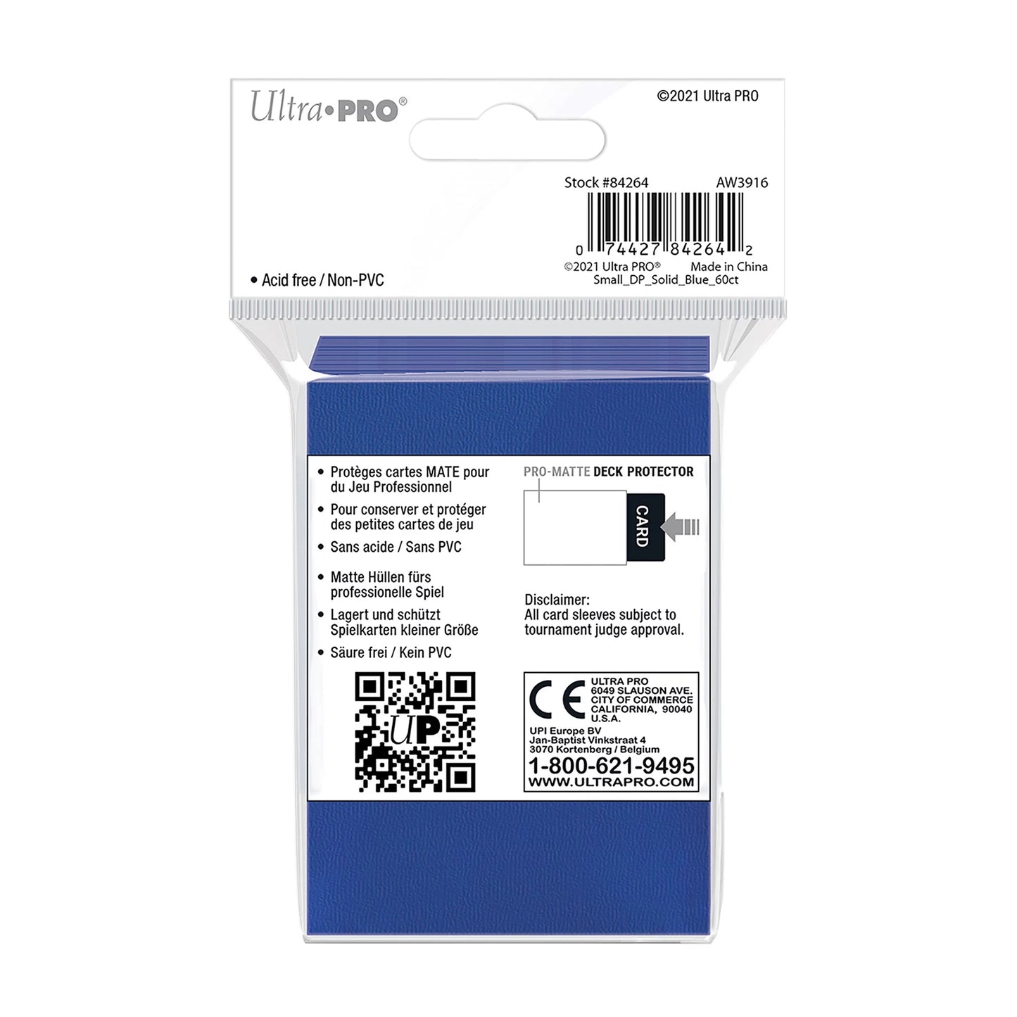 PROTEZIONI PER DECK PRO-MATTE BLUE SMALL (60)