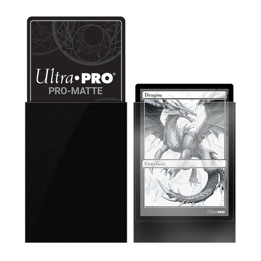 DECK PROTECTORS PRO-MATTE BLACK STANDARD (100)