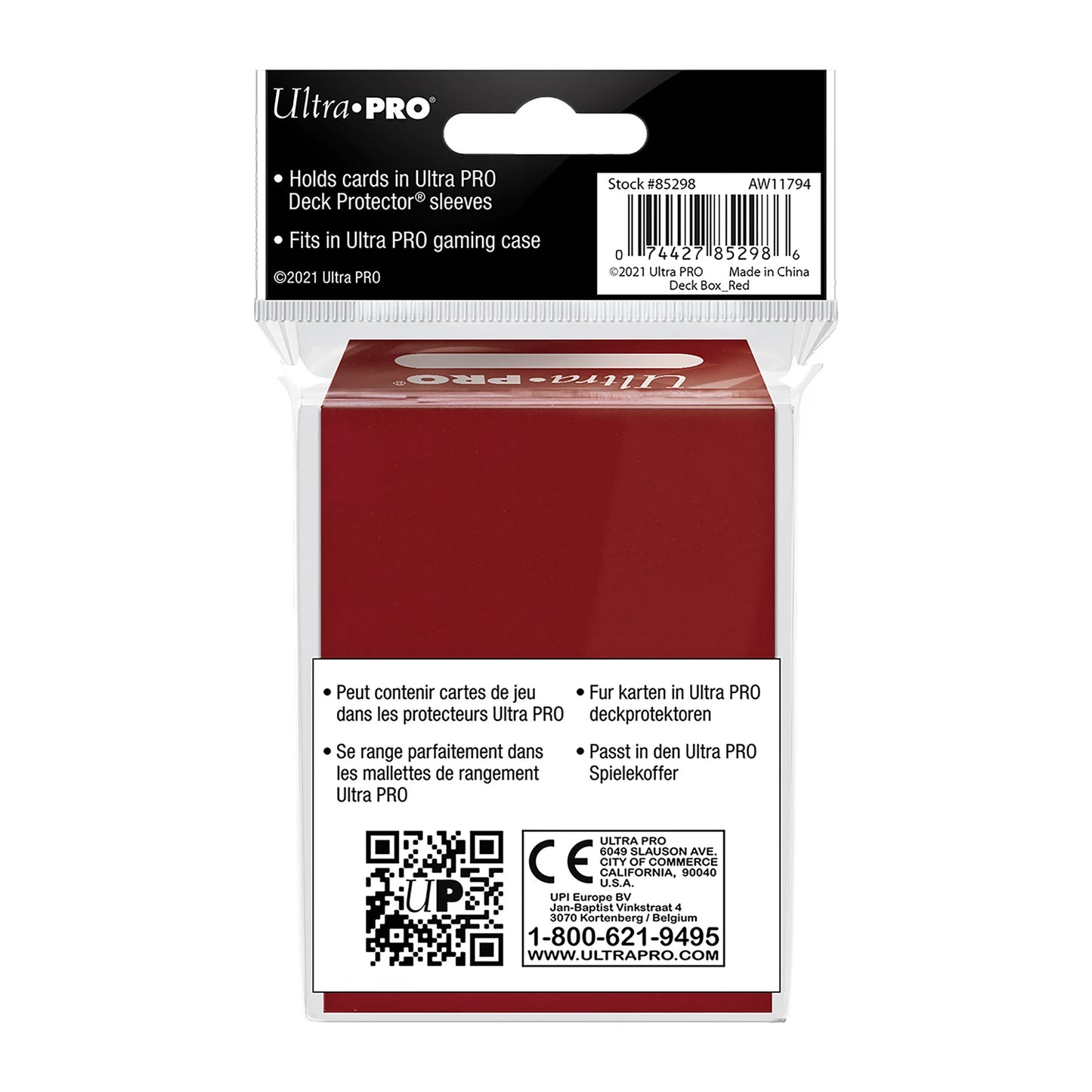 ROTE DECKBOX