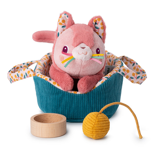 KATZE JEANNE MIT KORB 🔶