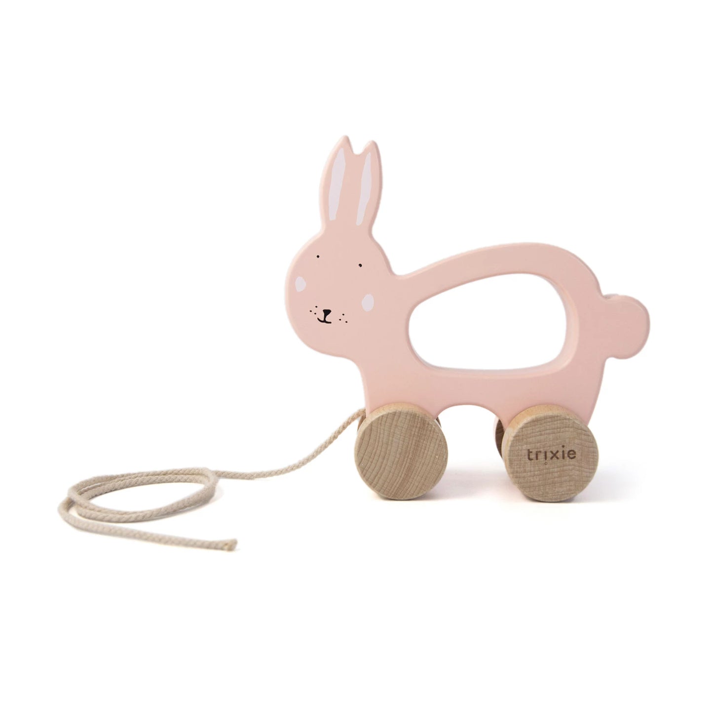 HASE ZUM NACHZIEHEN AUS HOLZ