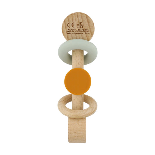 GRIFF AUS HOLZ UND SILIKON IN FUCHSFORM