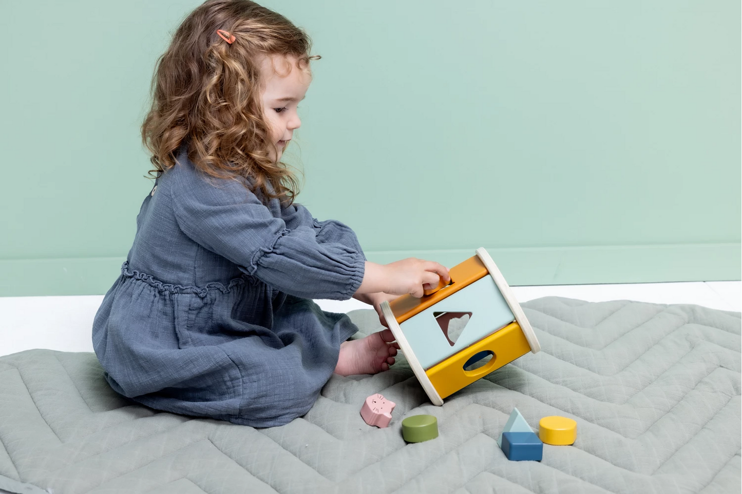 RULLO PER GIOCO DI SMISTAMENTO IN LEGNO